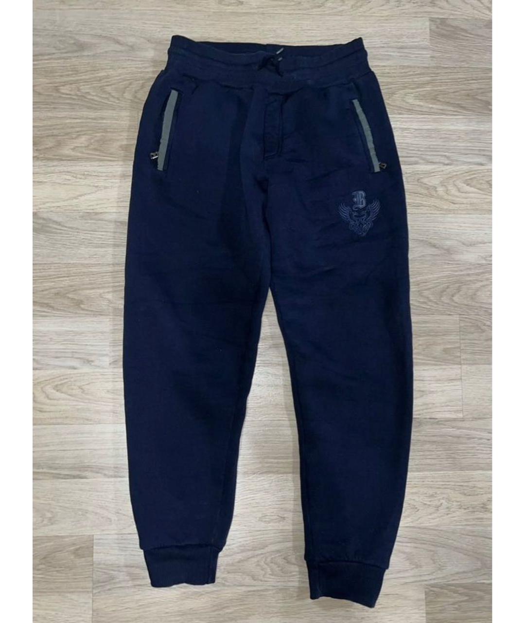 BOGNER Синие хлопковые повседневные брюки, фото 8