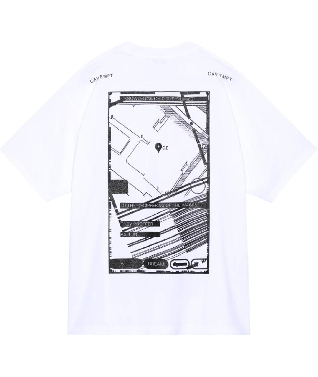 CAV EMPT Белая хлопковая футболка, фото 2