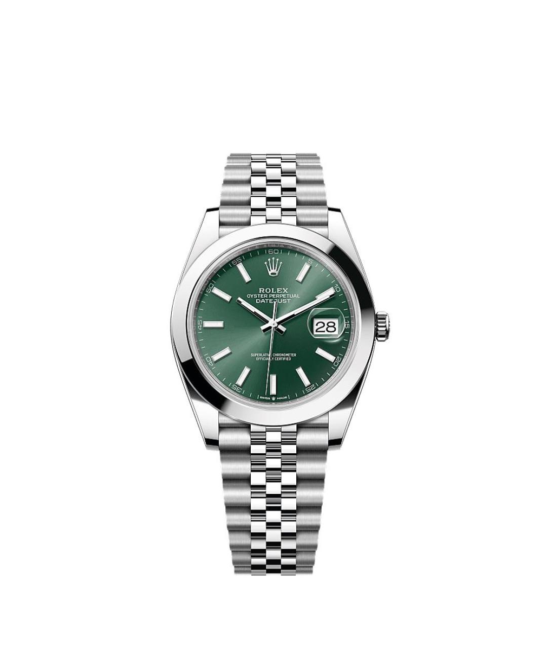 ROLEX Зеленые часы, фото 1