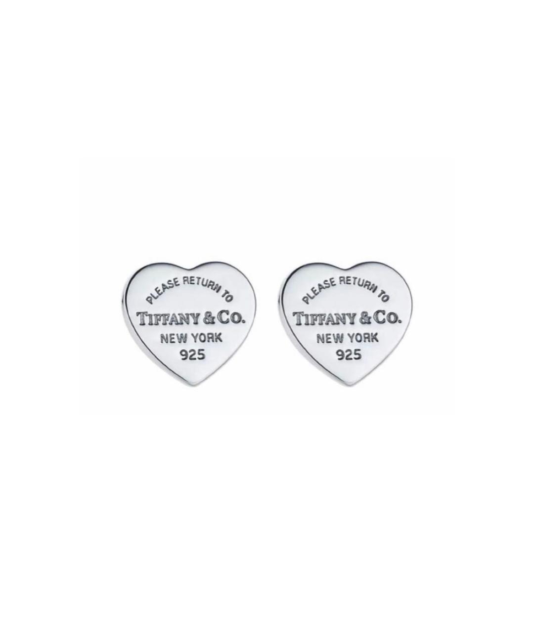 TIFFANY&CO Серебряные серебряные серьги, фото 1