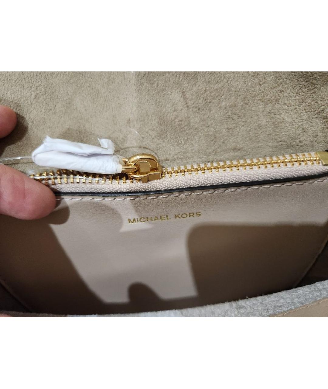 MICHAEL KORS Кожаная сумка через плечо, фото 6