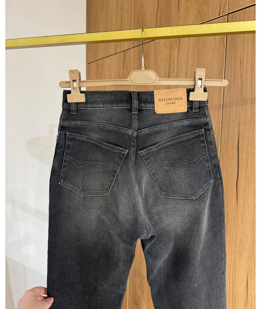 BALENCIAGA Серые джинсы слим, фото 2