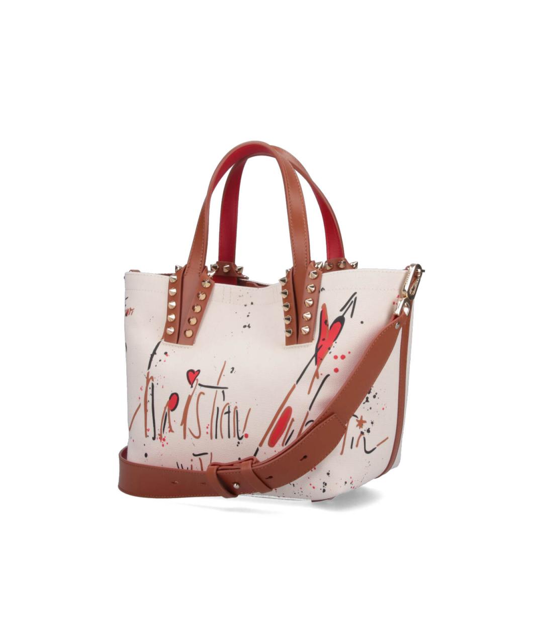 CHRISTIAN LOUBOUTIN Мульти кожаная сумка тоут, фото 2