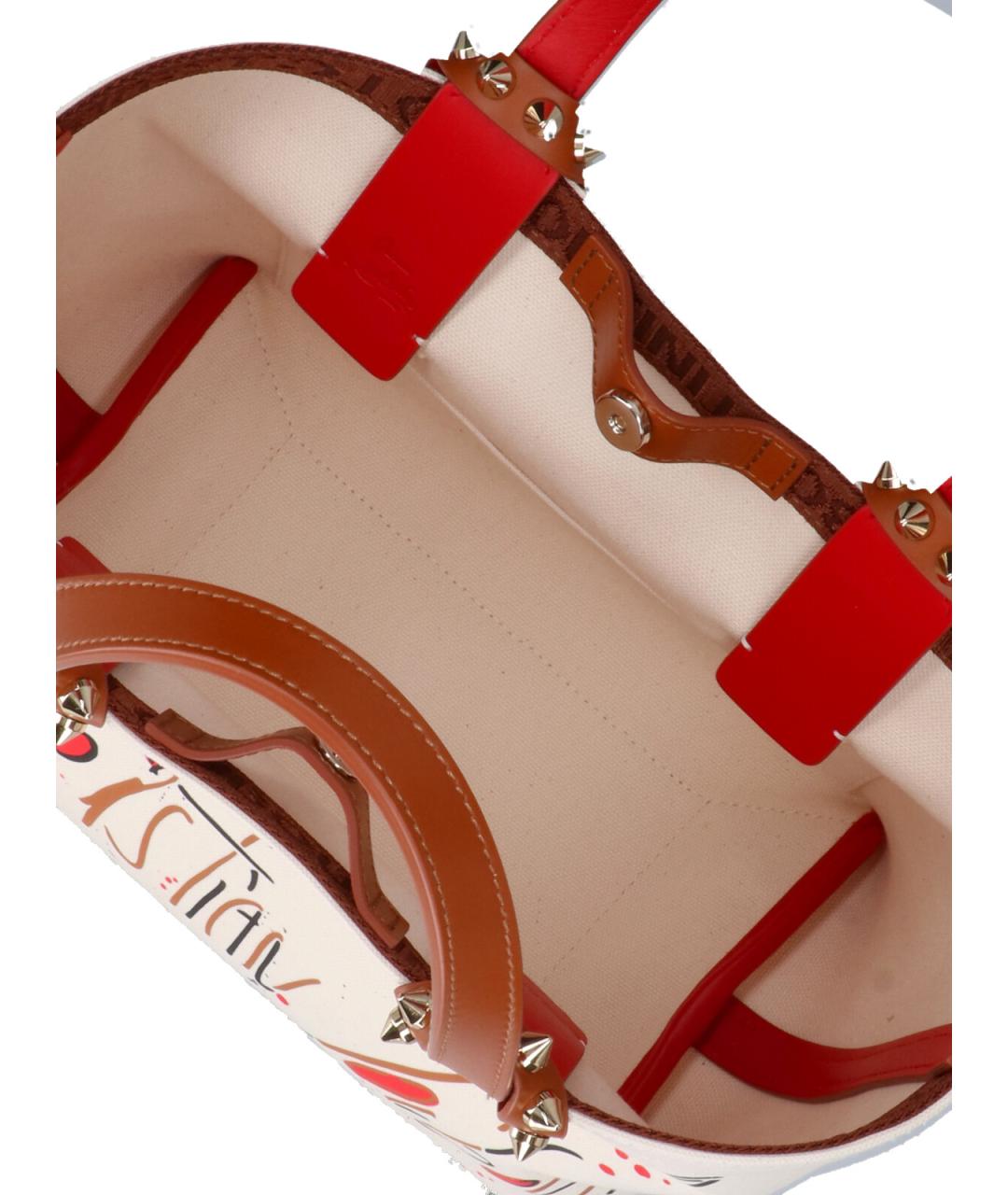 CHRISTIAN LOUBOUTIN Мульти кожаная сумка тоут, фото 4