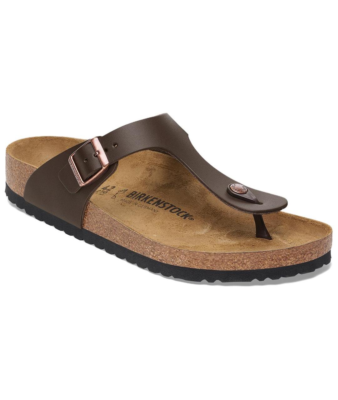 BIRKENSTOCK Коричневые шлепанцы, фото 2