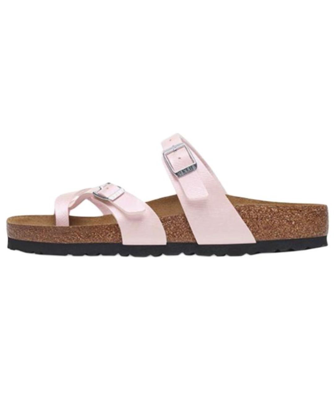 BIRKENSTOCK Розовые шлепанцы, фото 2