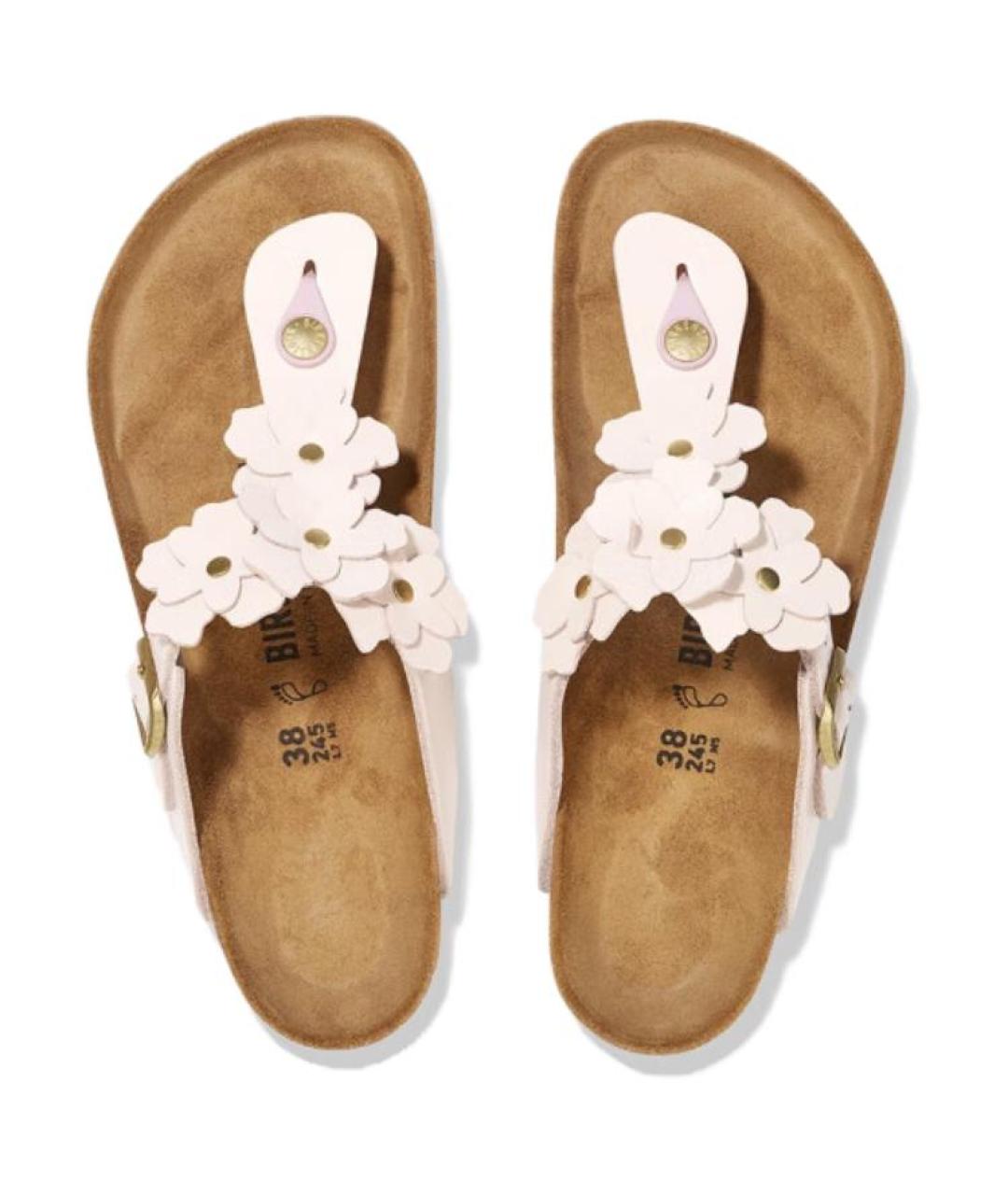 BIRKENSTOCK Розовые шлепанцы, фото 5