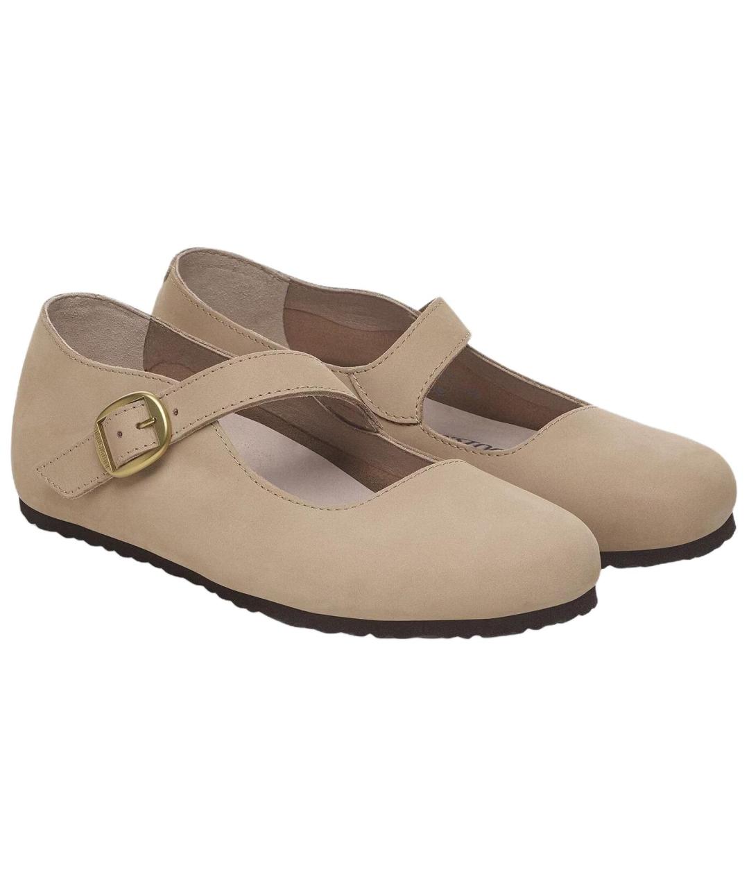BIRKENSTOCK Бежевые туфли, фото 4