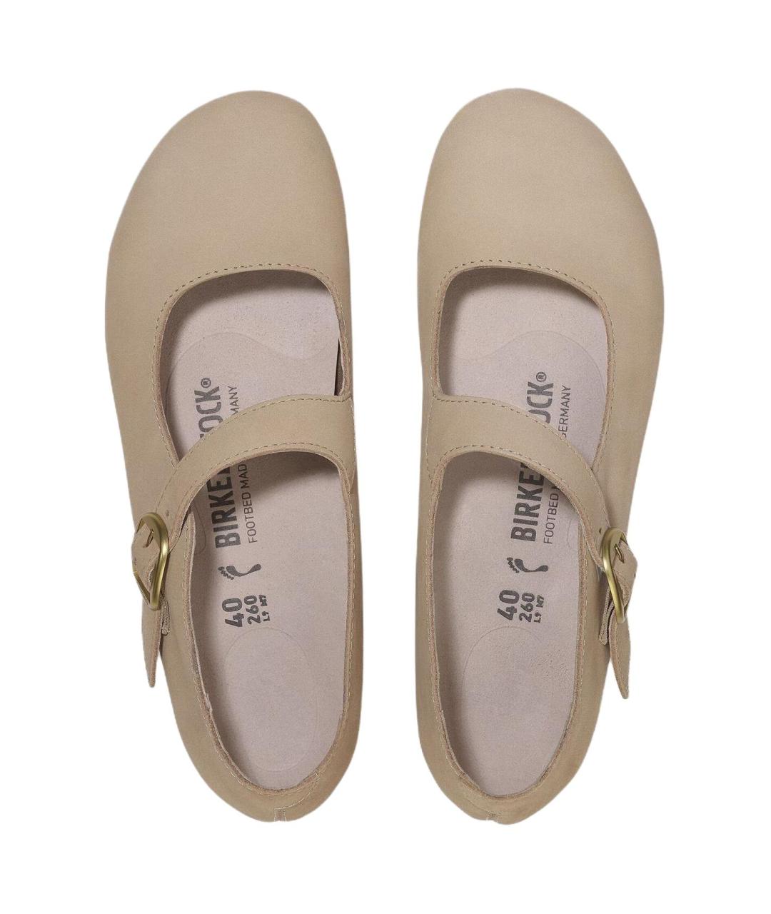 BIRKENSTOCK Бежевые туфли, фото 5