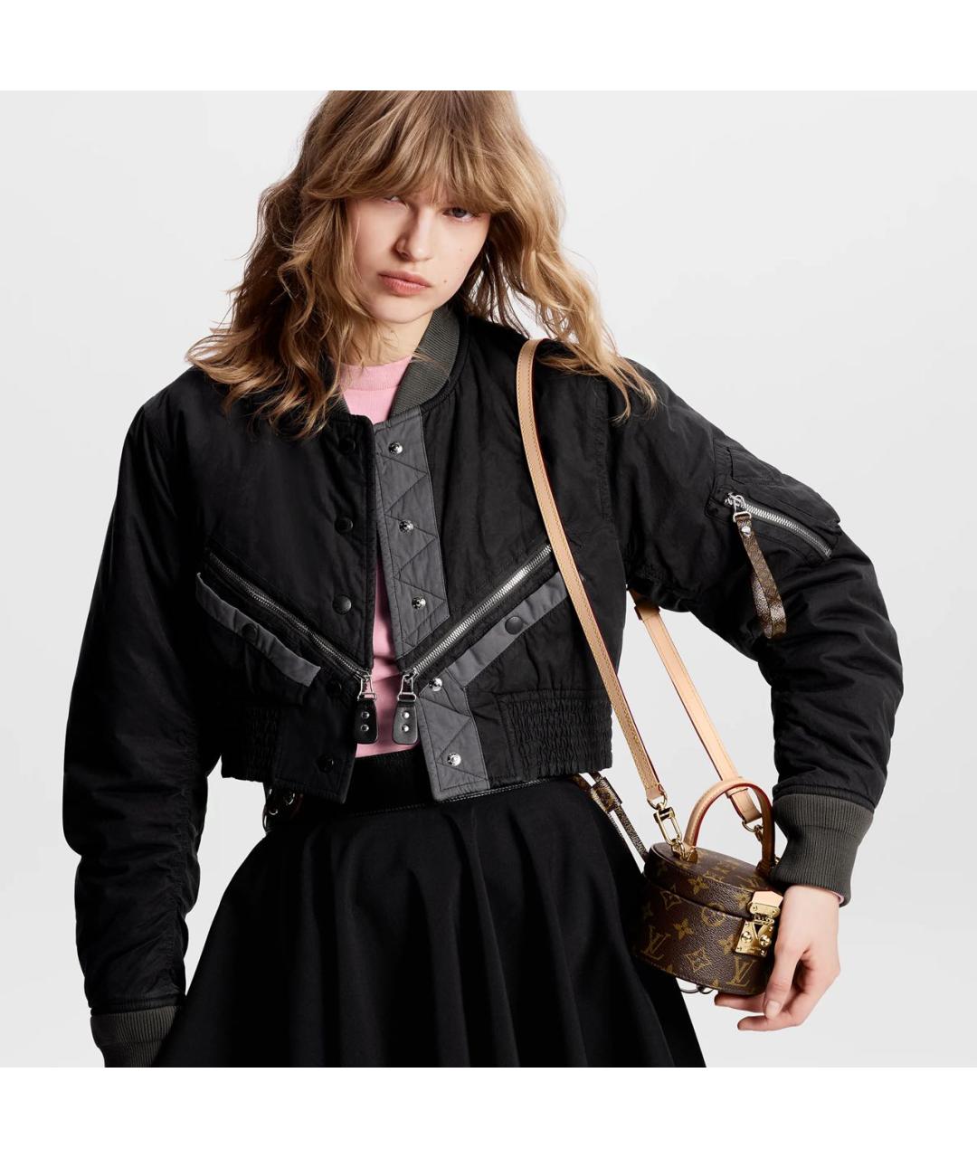 LOUIS VUITTON Коричневая сумка с короткими ручками, фото 5