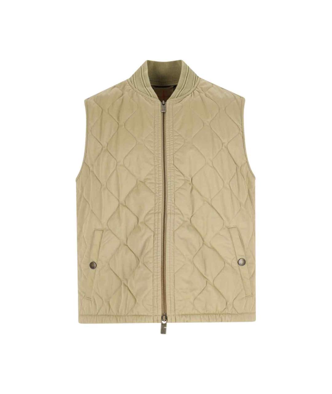 BURBERRY Бежевый жилет, фото 1