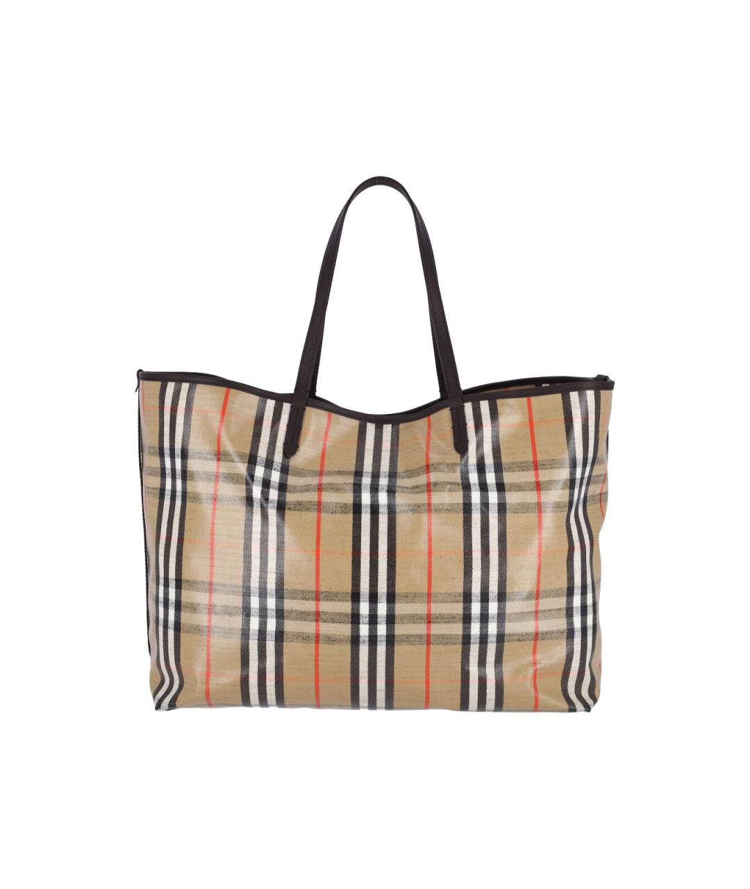 BURBERRY Бежевая сумка тоут, фото 3