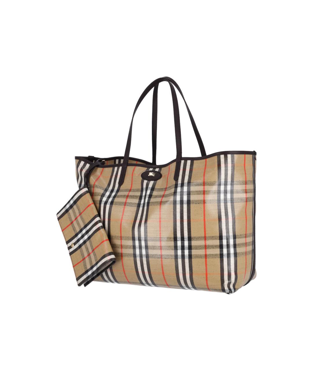 BURBERRY Бежевая сумка тоут, фото 2