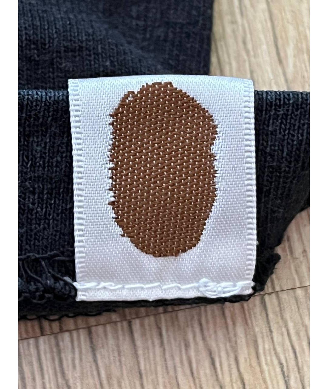 A BATHING APE Черная хлопковая футболка, фото 8
