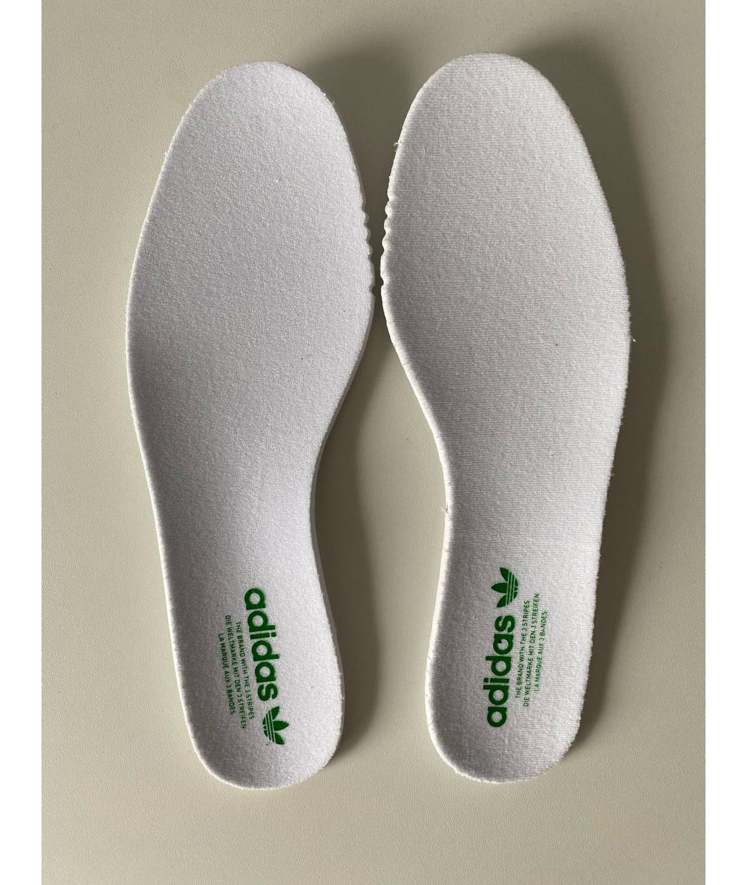 ADIDAS Белые кожаные низкие кроссовки / кеды, фото 7