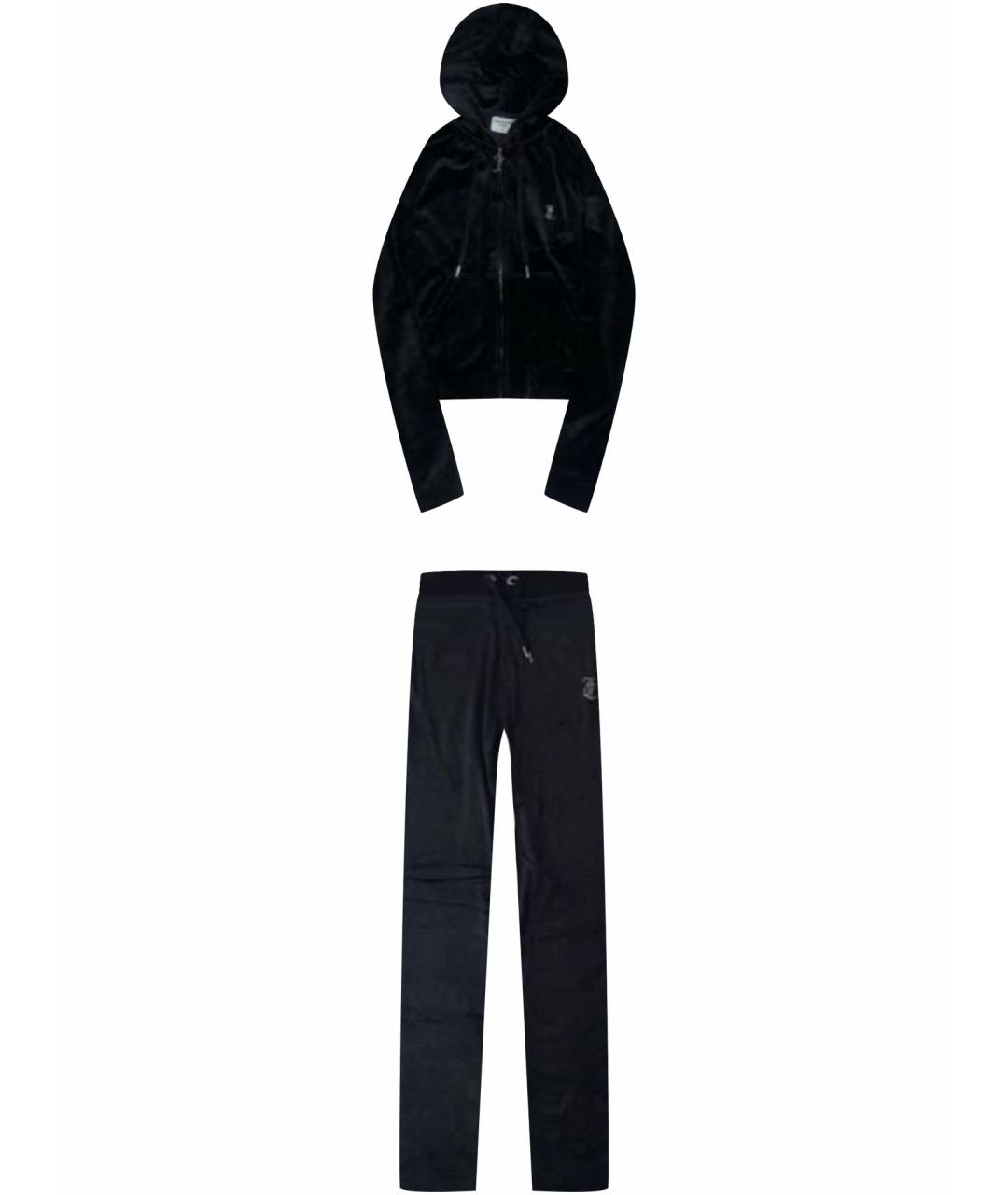 JUICY COUTURE Черный полиэстеровый спортивные костюмы, фото 1