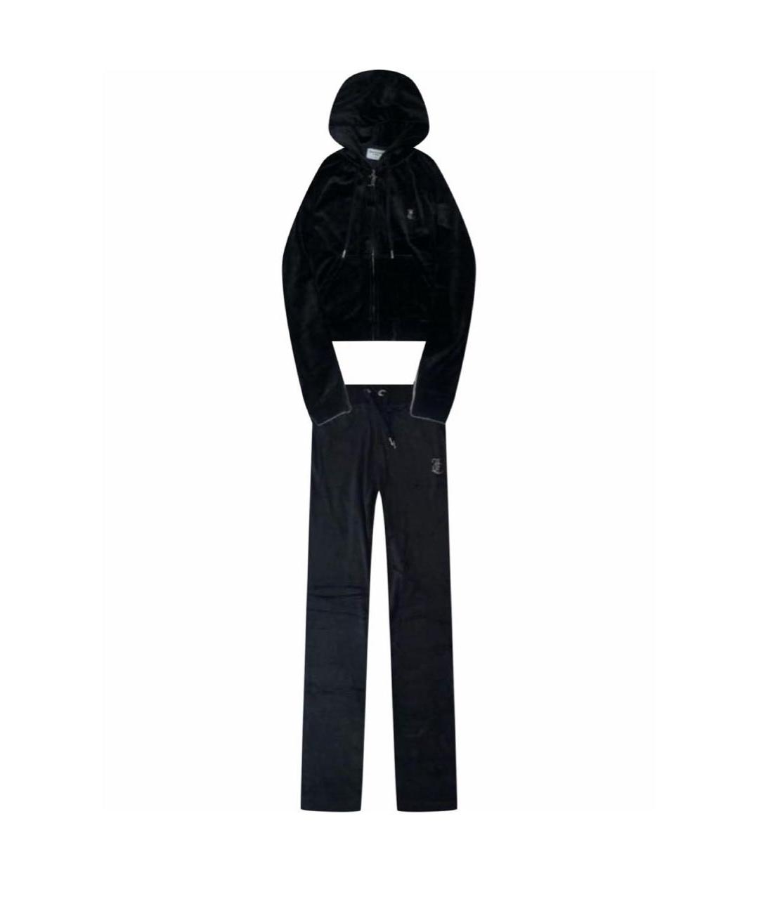 JUICY COUTURE Черный полиэстеровый спортивные костюмы, фото 9