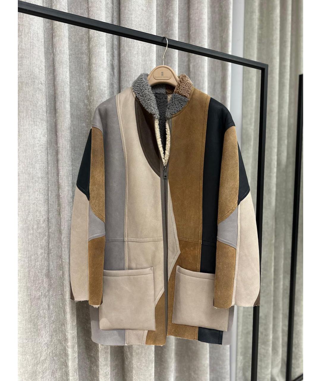 ZADIG & VOLTAIRE Мульти кожаная дубленка, фото 3