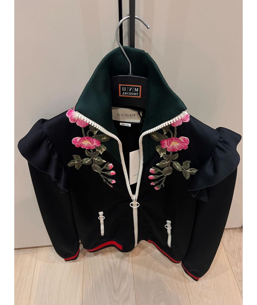 GUCCI Черный кардиган, фото 3
