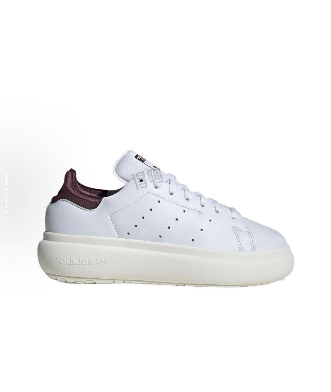 ADIDAS Белые кожаные низкие кроссовки / кеды, фото 7