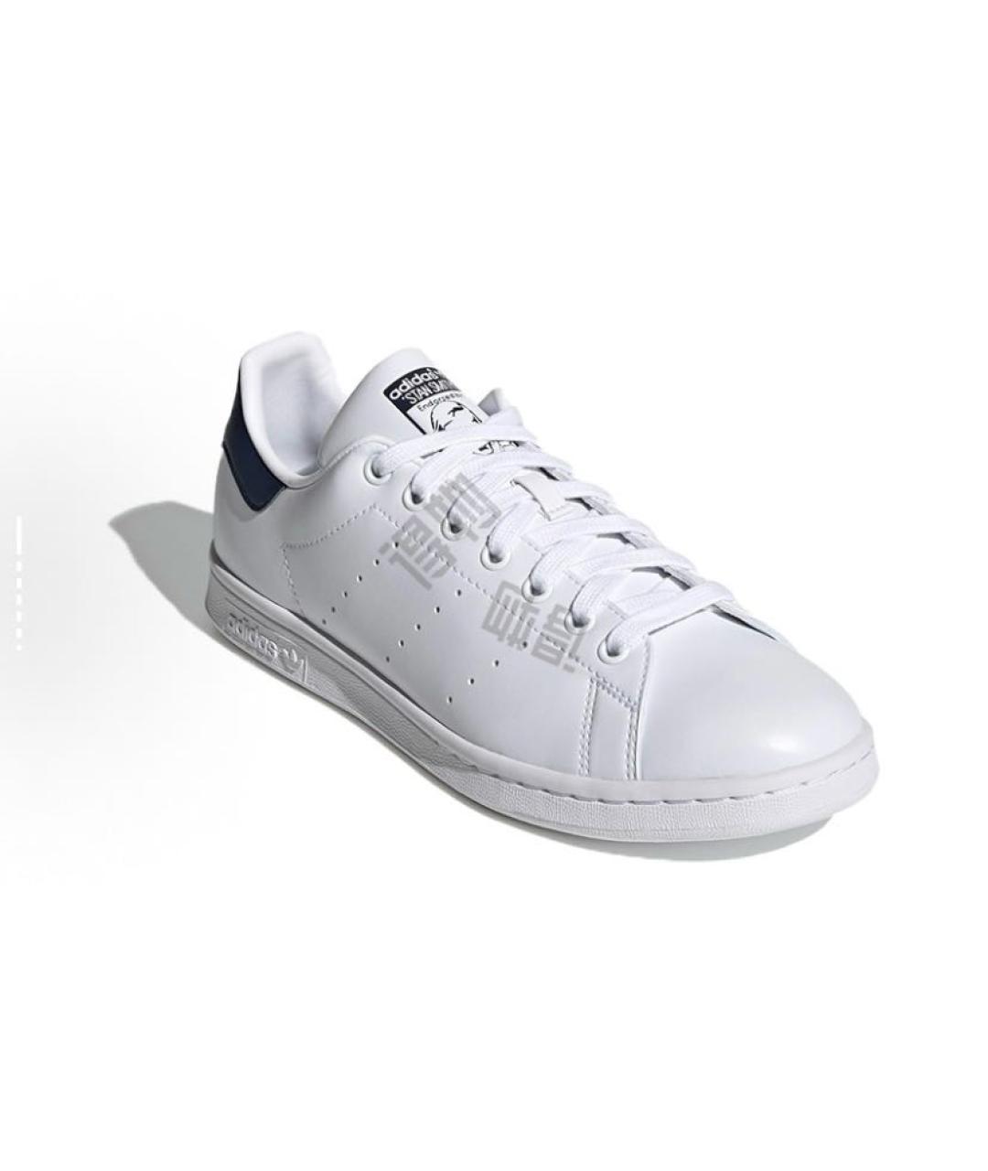 ADIDAS Белые кожаные низкие кроссовки / кеды, фото 4
