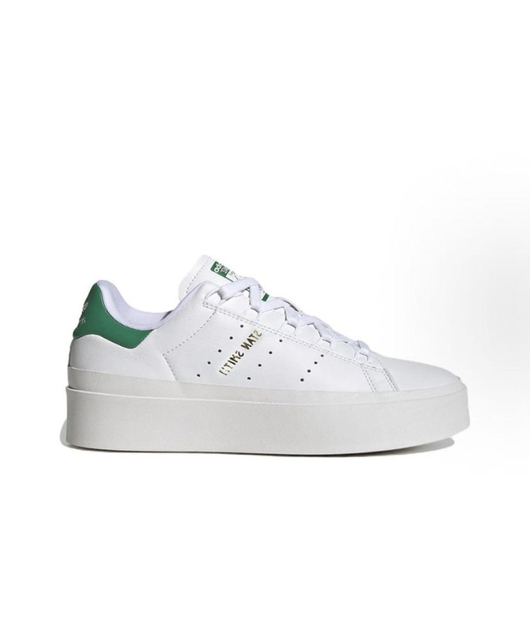 ADIDAS Белые кожаные низкие кроссовки / кеды, фото 7