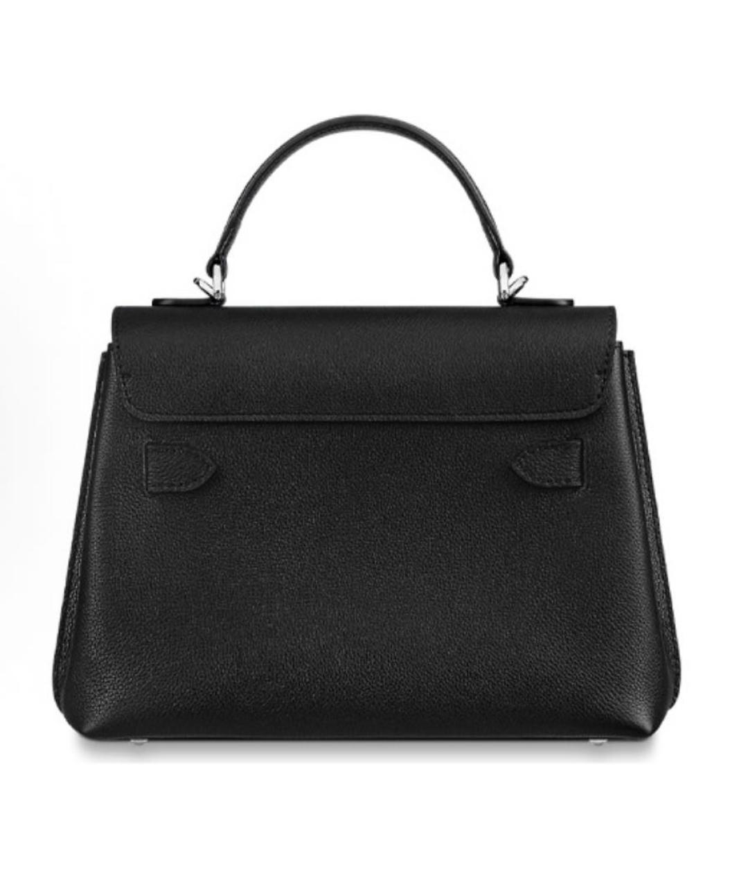 LOUIS VUITTON Черная сумка с короткими ручками, фото 2