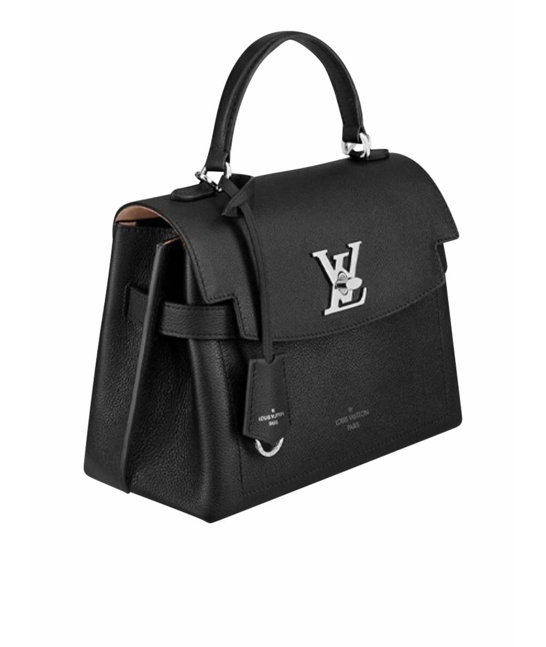 LOUIS VUITTON Черная сумка с короткими ручками, фото 1