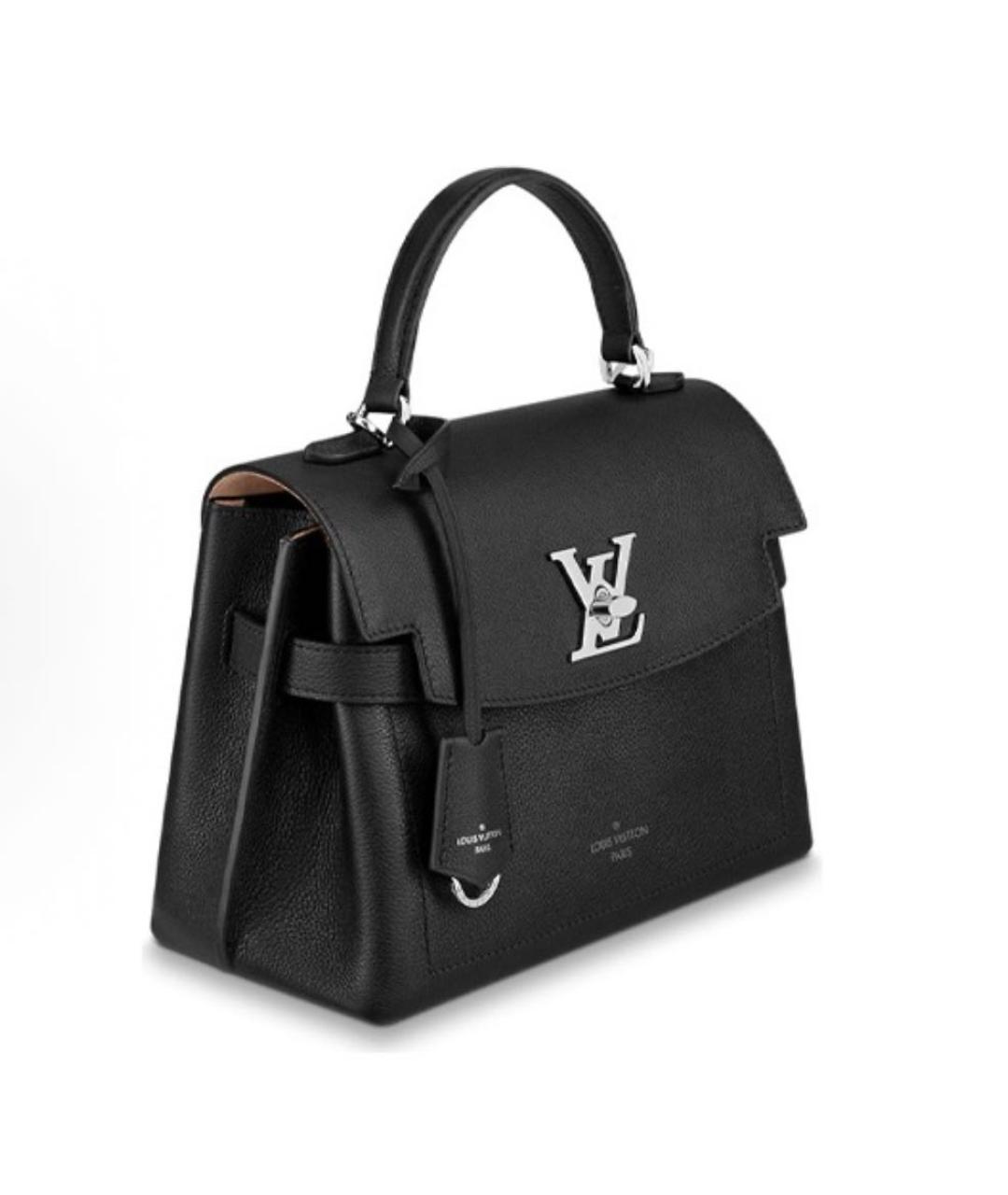 LOUIS VUITTON Черная сумка с короткими ручками, фото 5