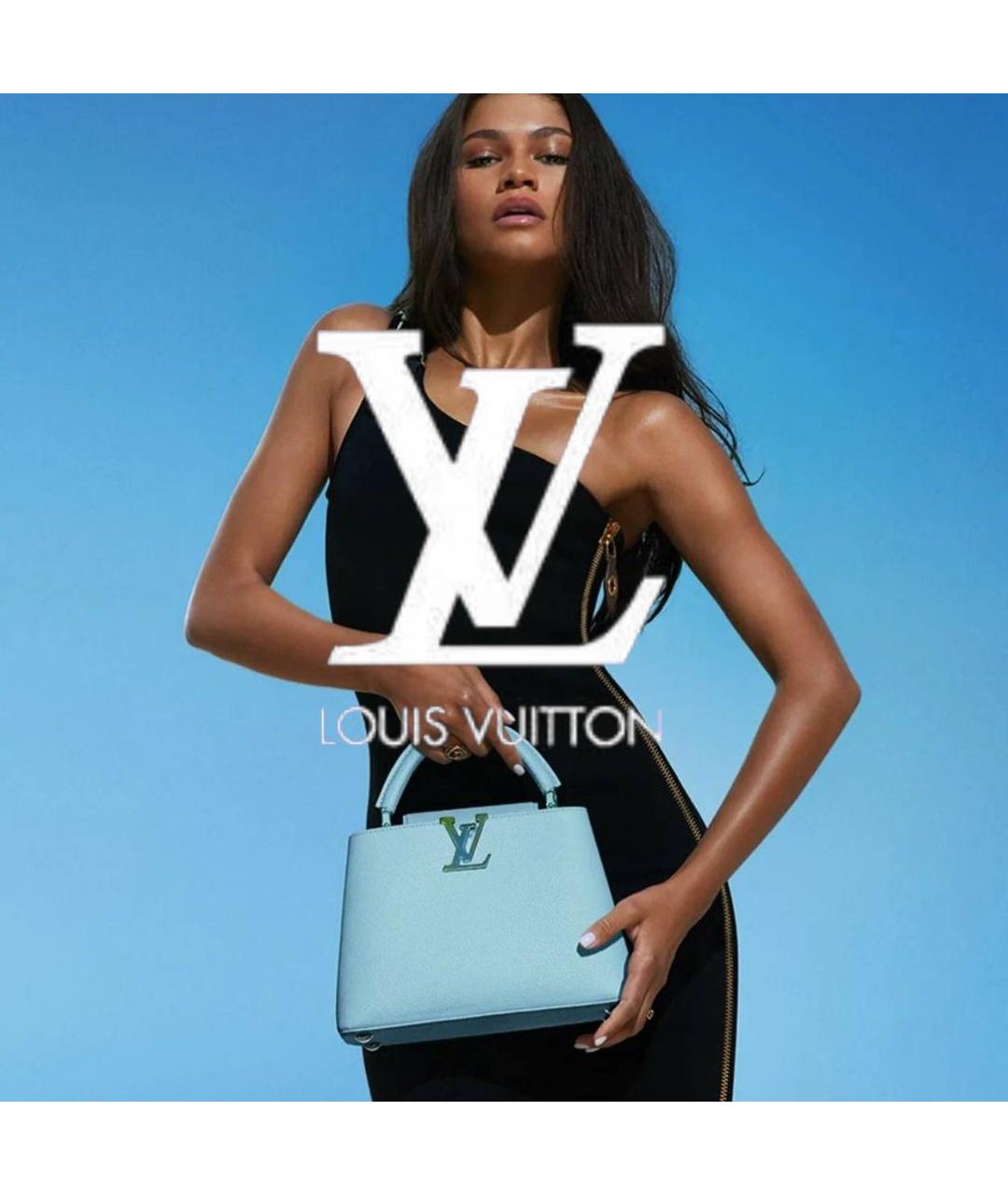 LOUIS VUITTON Бежевая сумка с короткими ручками, фото 8