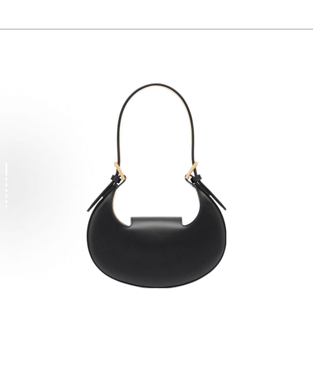 FENDI Черная кожаная сумка через плечо, фото 3