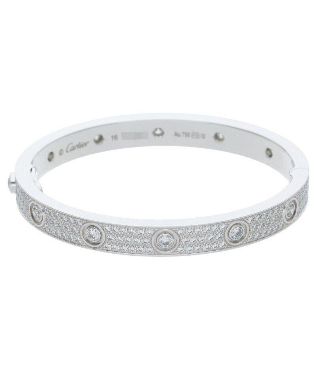 CARTIER Браслет из белого золота, фото 1