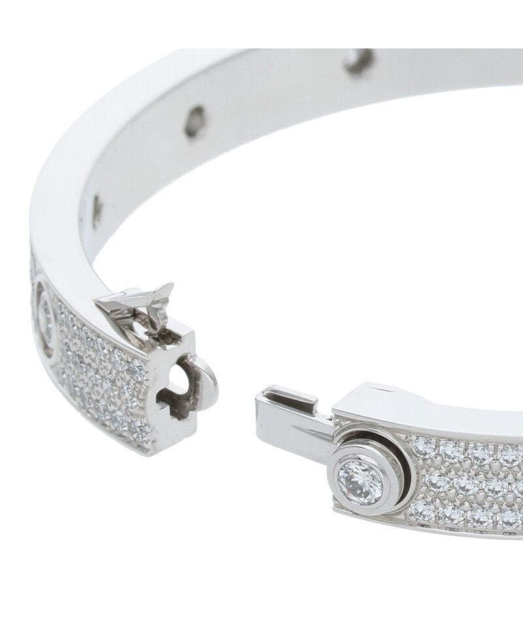 CARTIER Браслет из белого золота, фото 4