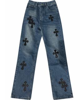 CHROME HEARTS Прямые джинсы