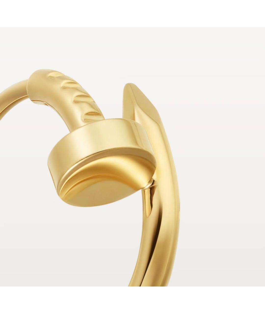 CARTIER Золотые серьги из желтого золота, фото 2