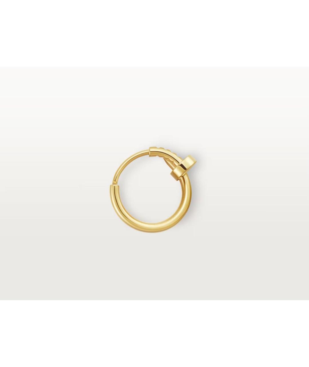 CARTIER Золотые серьги из желтого золота, фото 3
