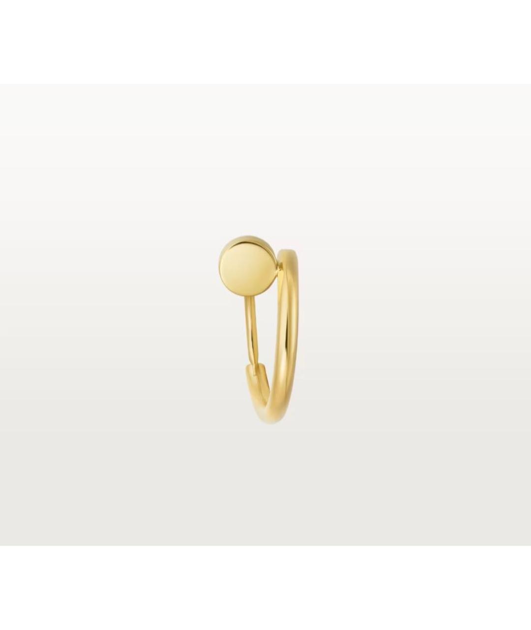 CARTIER Золотые серьги из желтого золота, фото 5
