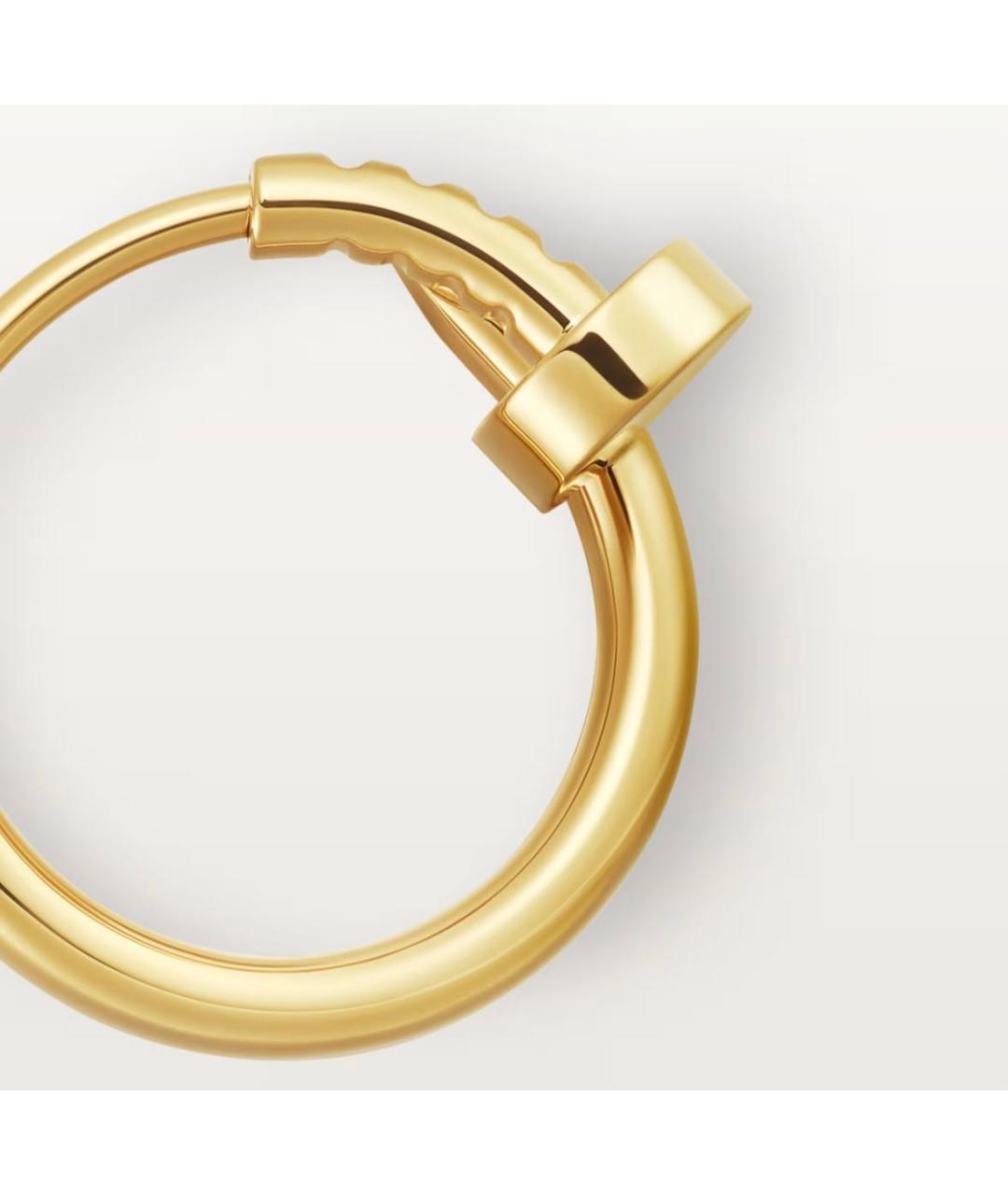 CARTIER Золотые серьги из желтого золота, фото 4