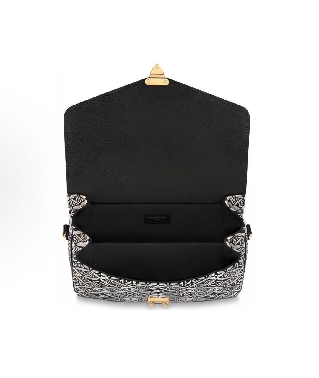 LOUIS VUITTON Черная сумка через плечо, фото 4