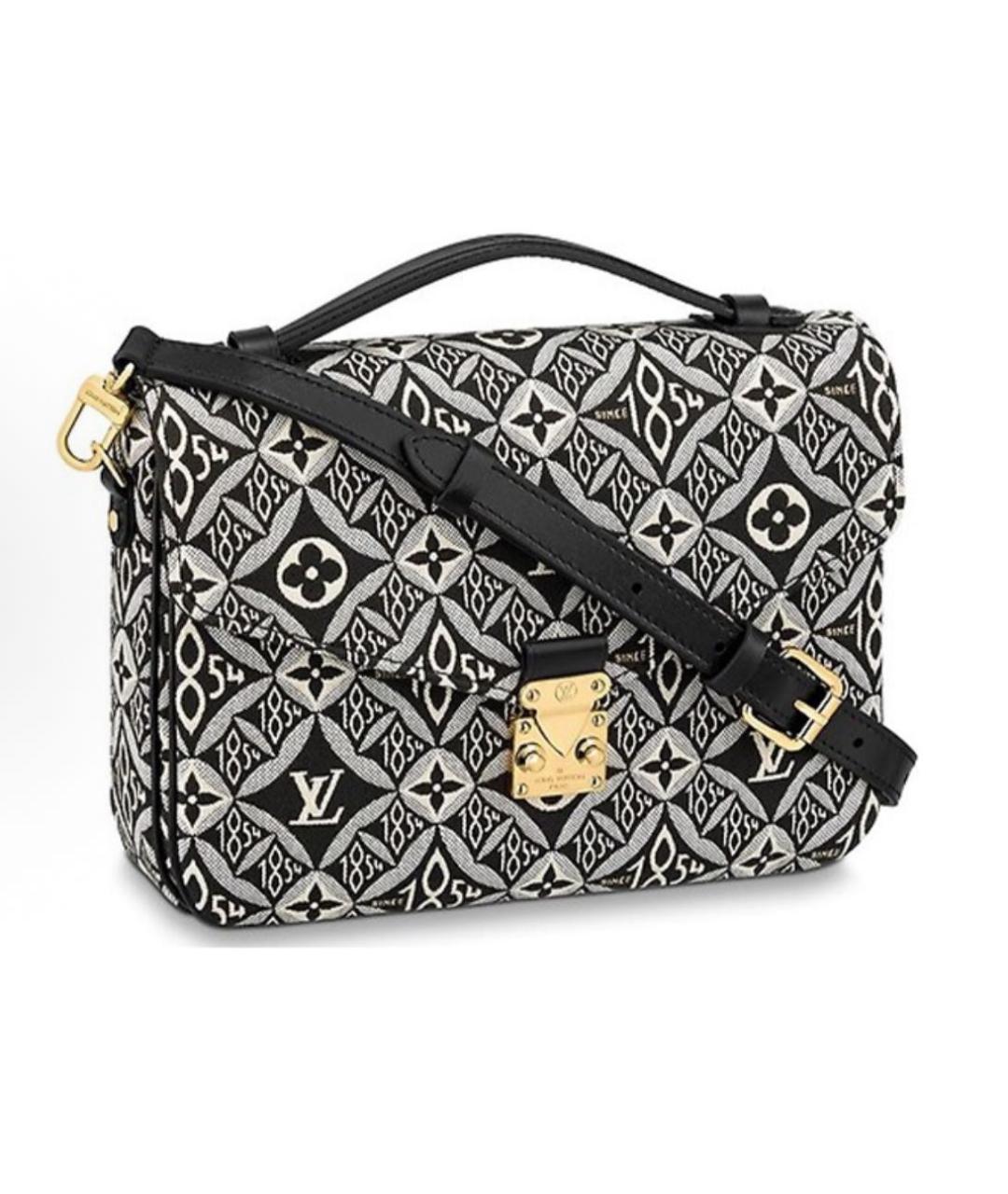 LOUIS VUITTON Черная сумка через плечо, фото 7