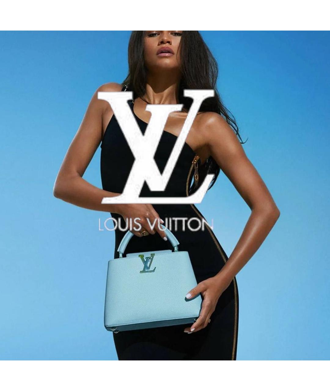 LOUIS VUITTON Черная сумка через плечо, фото 6