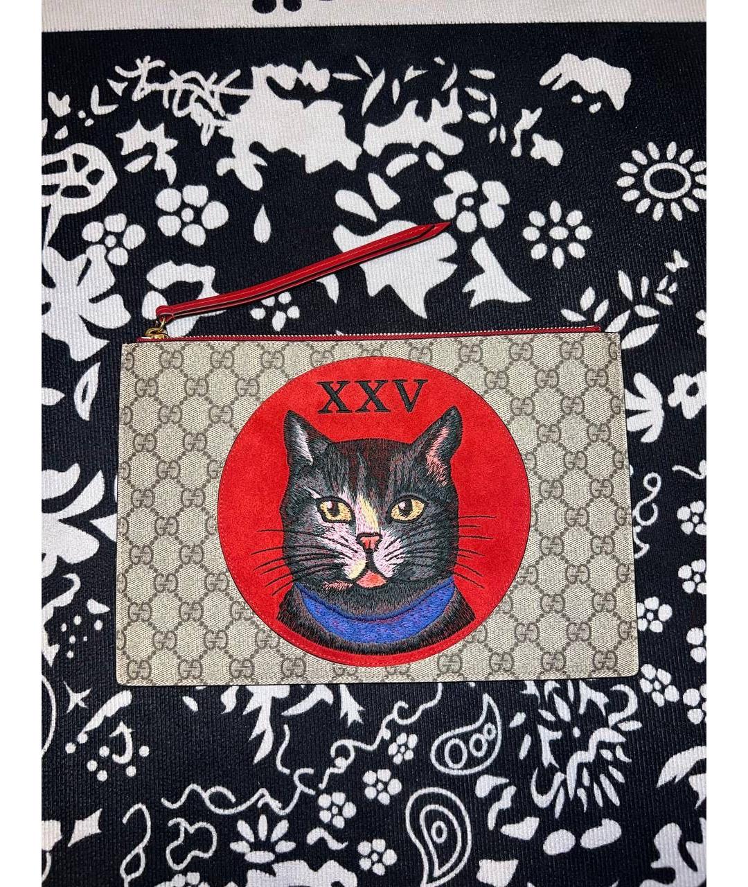 GUCCI Мульти кожаная барсетка, фото 6