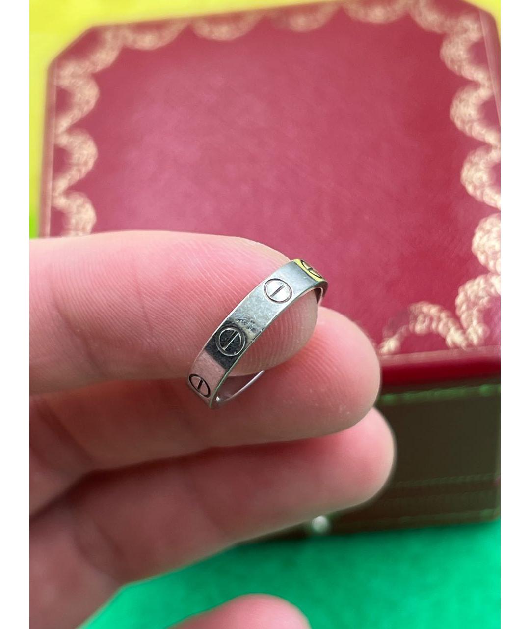 CARTIER Кольцо из белого золота, фото 5