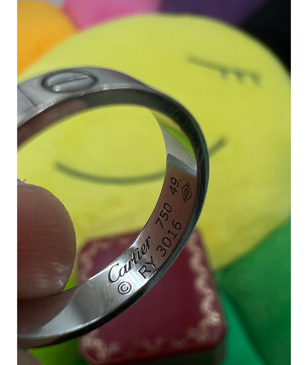 CARTIER Кольцо из белого золота, фото 6