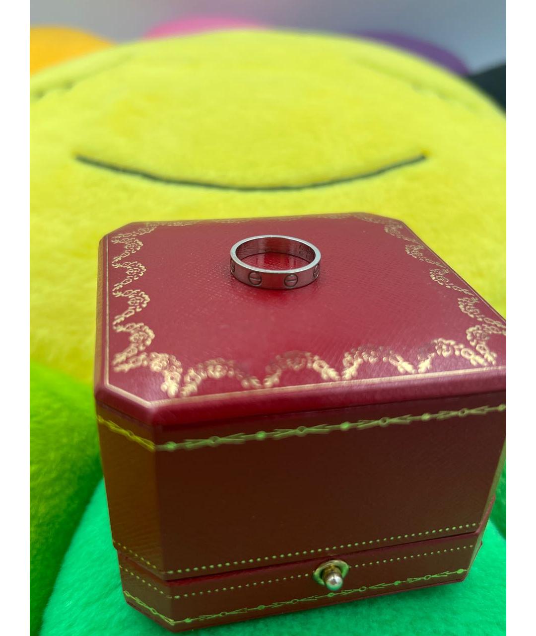 CARTIER Кольцо из белого золота, фото 8