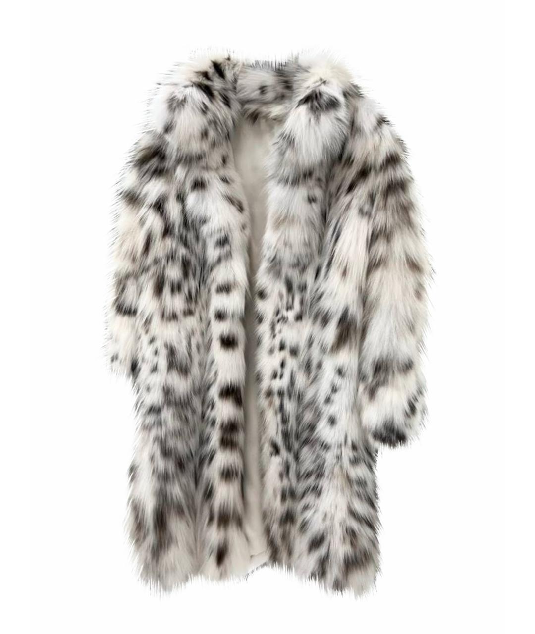 WANGER Голубая меховая шуба, фото 1