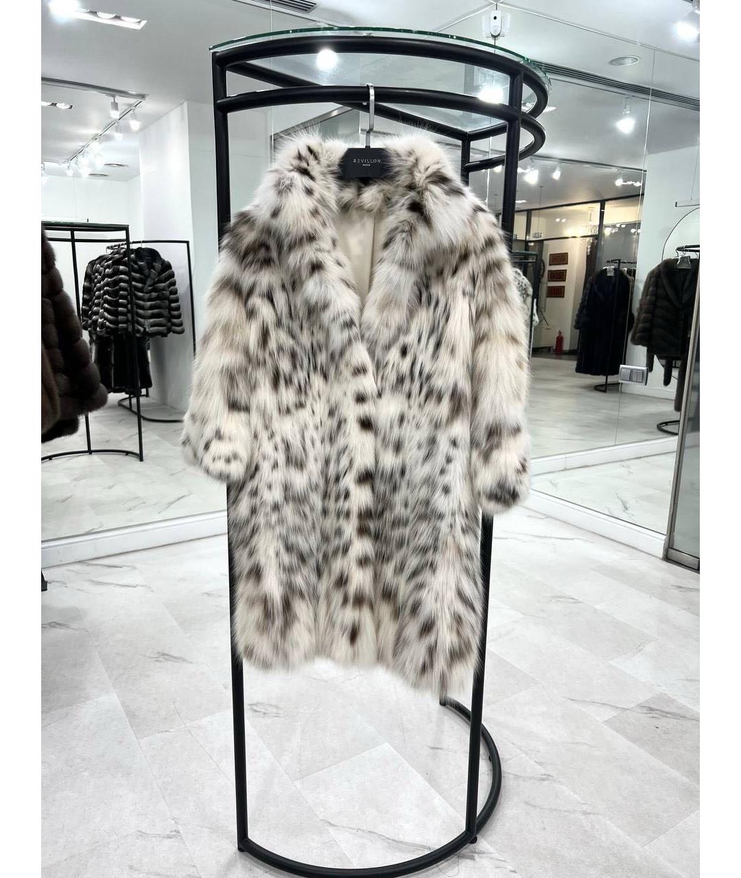 WANGER Голубая меховая шуба, фото 2