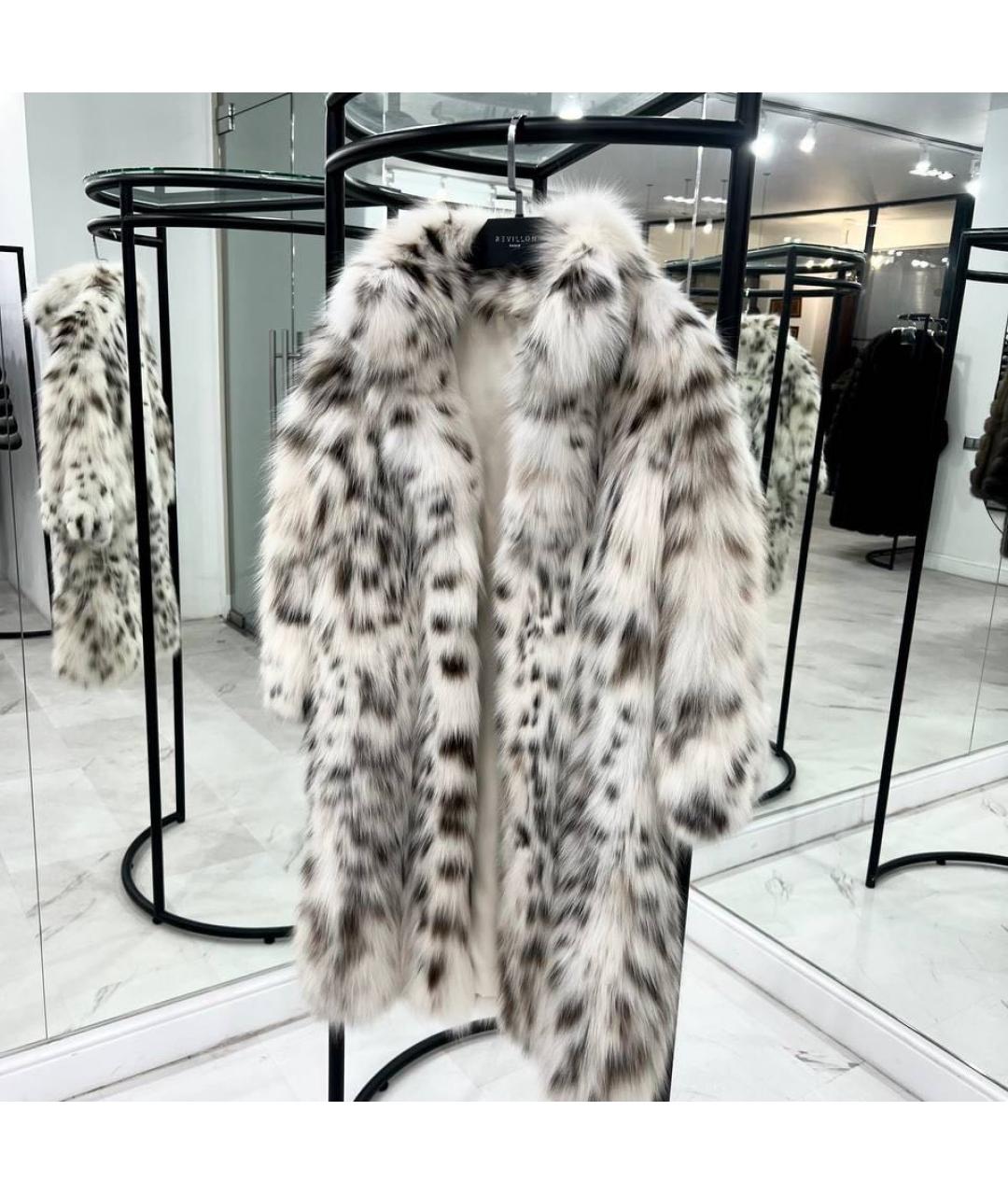 WANGER Голубая меховая шуба, фото 4