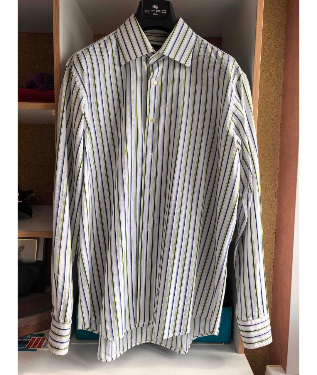 ETRO Мульти хлопковая кэжуал рубашка, фото 9