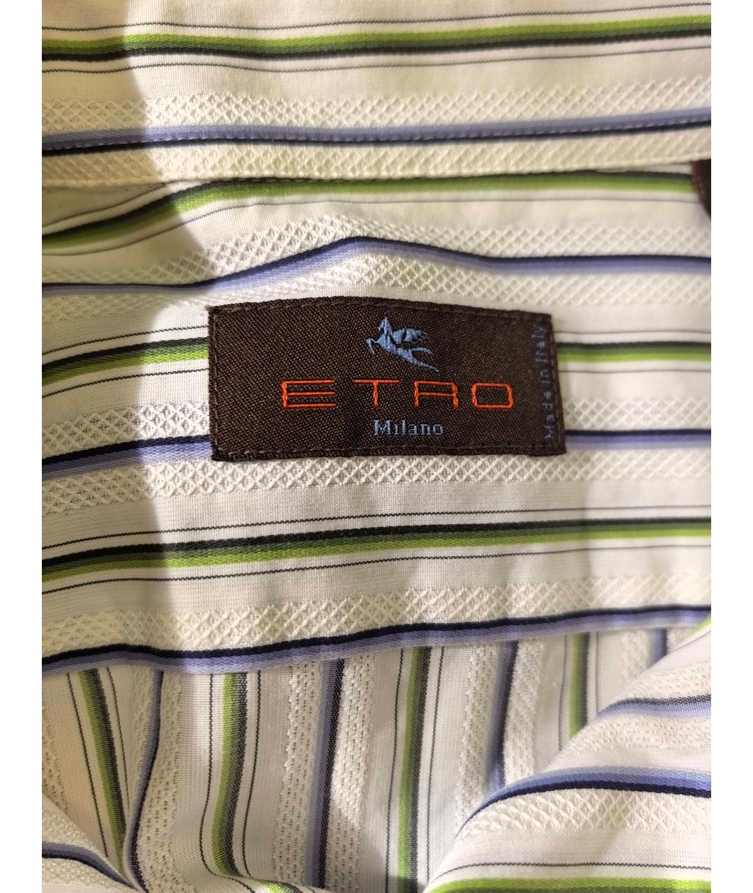 ETRO Мульти хлопковая кэжуал рубашка, фото 3